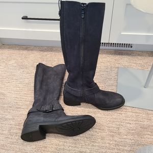 Bussola suede leather boots